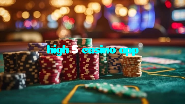 high 5 casino app casino presented on mobile device in Pakistan with slots and live games